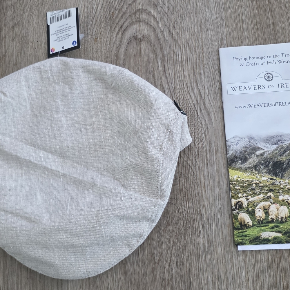 Cream Flat Cap - image 4